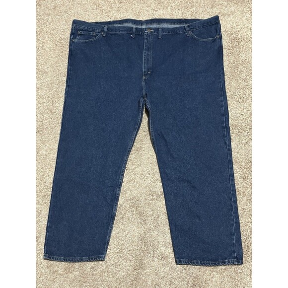 Wrangler Denim Relaxed Fit Jeans 9760WDR Blue 100% Cotton 60x30 Big & Tall - NWT - Picture 4 of 11